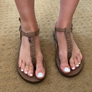 Unique Rainbow sandals
